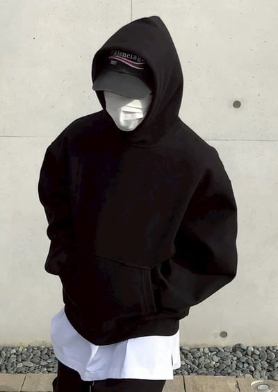 【現貨】素色百搭短寬刷毛帽T2