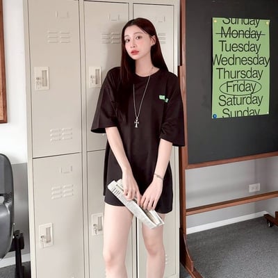 【現貨】Why not 和平標炸彈印花短T4