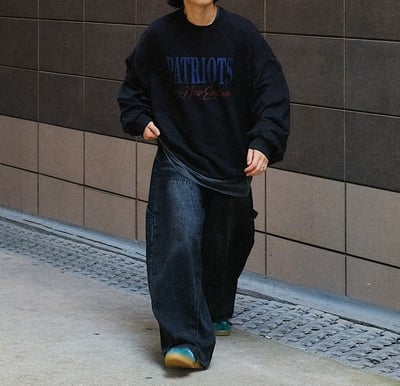 【現貨】美式復古英文字牛奶絨大學T2