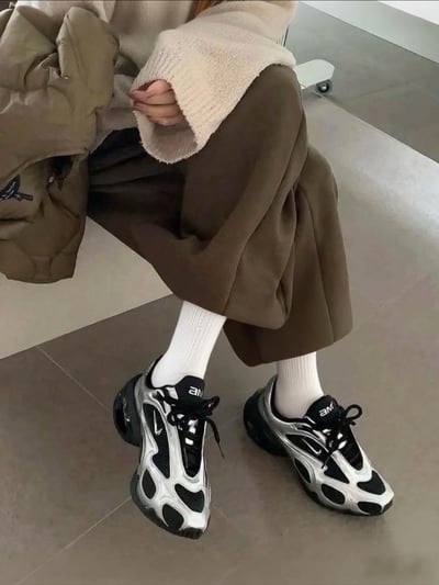 【現貨+預購 ! Karina同款】Nike Air Max Muse 金屬銀黑 黑銀 氣墊  科技感｜FV1920-0013