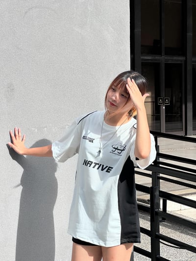 【現貨】NATIVE TONGUE賽車風7號短T9