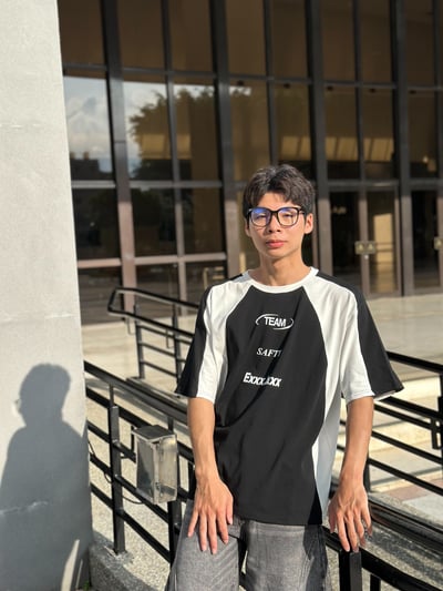 【粉絲限定!!!帥到沒對手】撞色賽車風三件套裝組9