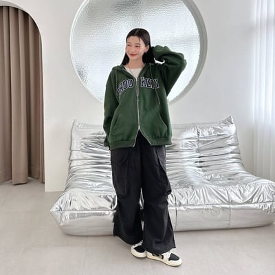 【現貨】BROOKLYN 英字刺繡連帽外套3