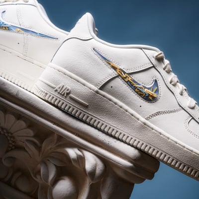 【限定版！預購】NIKE AIR FORCE 1 果凍勾 奶藍小勾｜IM6697-1411