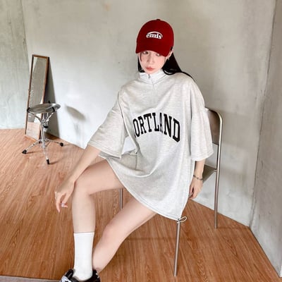 【現貨】CORTLAND立領刺繡休閒衛衣2