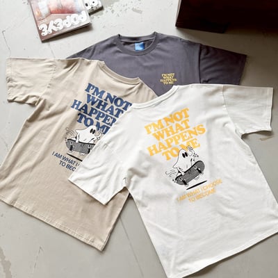 【現貨】IM NOT WHAT HPPENS TO ME幽靈滑板印花短T13