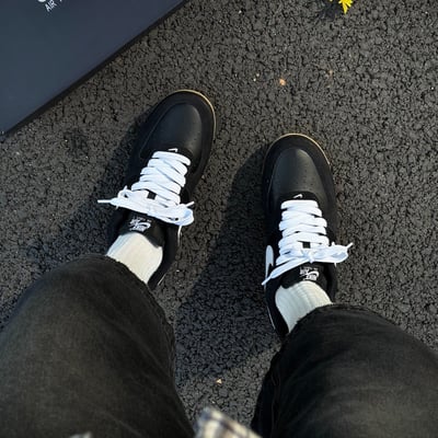 【國外限定預購】NIKE AIR FORCE “BLACK GUM” 黑白生膠｜IB6388-0016