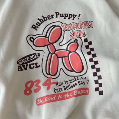 【現貨】賽車氣球狗狗刷毛帽T12