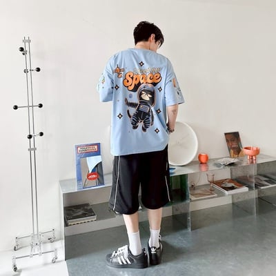 【現貨】Space 太空貓印花短T15