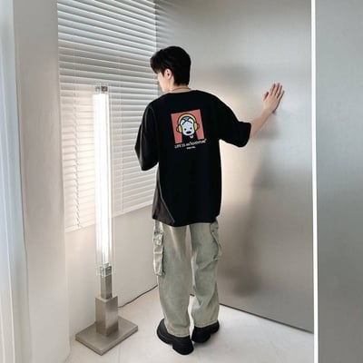 【現貨】耳機狗狗印花短T3