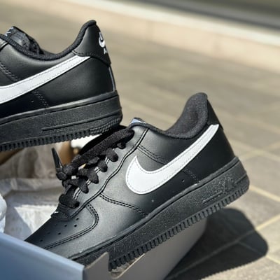 【久違了!!補貨回歸】Nike Air Force 1 全黑白勾小AMBUSH 黑武士｜FZ0627-0103