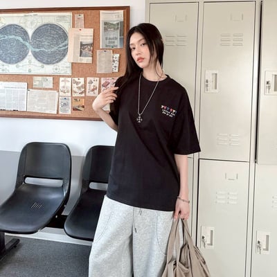 【現貨】HEART DREAMS三色愛心人印花短T10