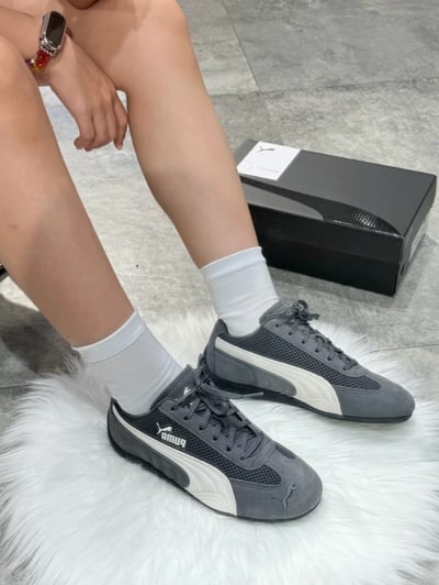 【熱門爆款現貨】PUMA SPEEDCAT 水泥灰 霧灰 深灰色 賽車鞋｜404370-014