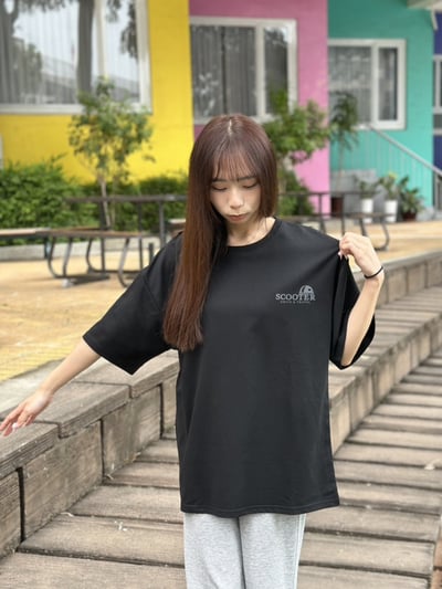 【現貨】復古摩托車短T9