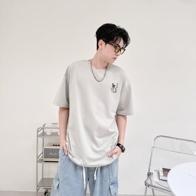 【現貨】日系柚子貓果汁短T7