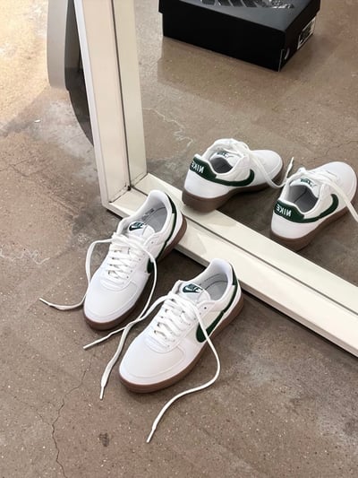 【現貨】NIKE W FIELD GENERAL 白綠 復古 皮革 膠底 休閒鞋｜FZ5593-1037