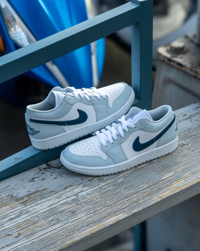 【高冷配色🧊】AIR JORDAN LOW 1 冰晶藍 男款｜553558-4001