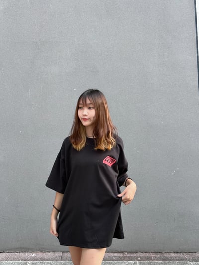 【現貨】PIZZA小熊外送員印花短T6