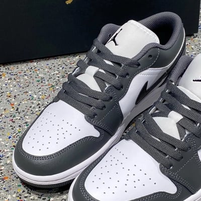 【現貨】Nike AJ1 Low 鐵灰｜553558-1525