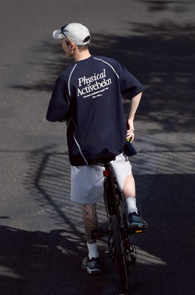 【SORONA® 涼感現貨】Physical Acitvebekn印花短T3