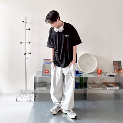 【現貨】HEAT 電扇小熊短T9