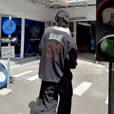 【現貨】BADBLOOD 91刺繡賽車風POLO衫11