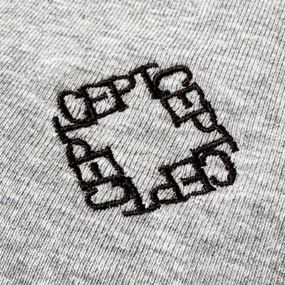 【現貨】CEPT刺繡環繞文字短版合身短T7