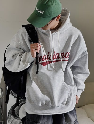 【現貨】美式字母牛奶絨帽T7