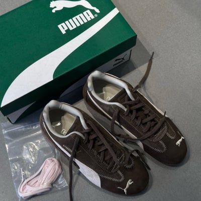 【國外折扣預訂!】PUMA SPEEDCAT WINE CLUB 摩卡奶棕 反車縫線 深咖啡｜402562-014