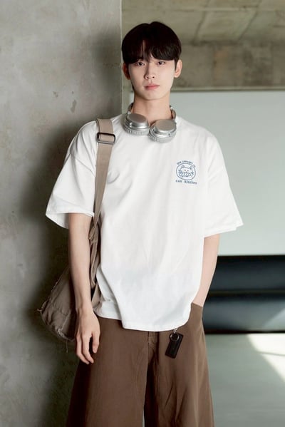 【現貨】CAT KITCHEN貓咪麵包印花短T6