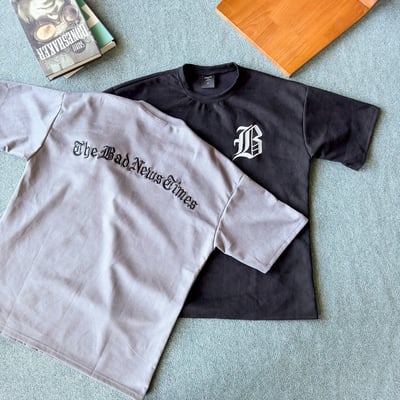 【現貨】The Bad News Gimes刺繡哥德字短T9