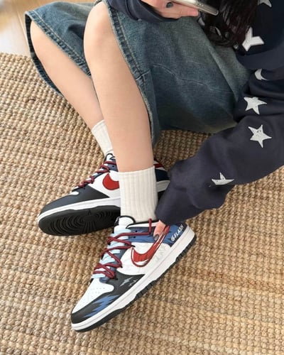 【訂製款】Nike Dunk Low 紅藍閃電8