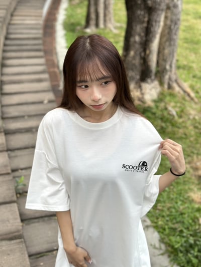 【現貨】復古摩托車短T7