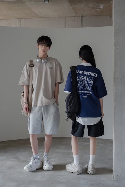 【現貨】陽光海岸雪糕甜筒印花短T3