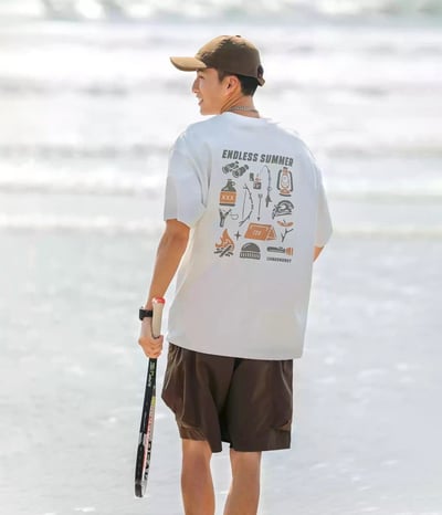 【現貨】endless summer野營工具短T2