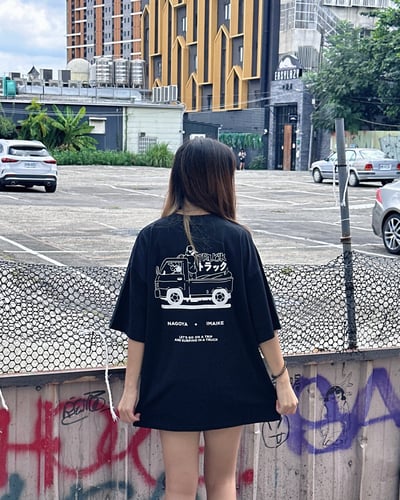 【SORONA® 涼感現貨】TRUCK日文皮卡印花短T8