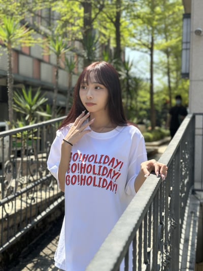 【出遊簡約風現貨】GO!HOLIDAY!短T4