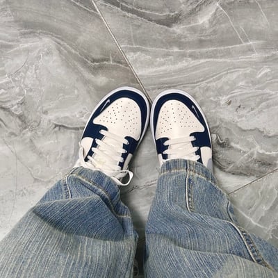 【國外限定預購】 Nike Dunk Low 海軍藍 午夜灰藍 雙勾｜HV2390-1003