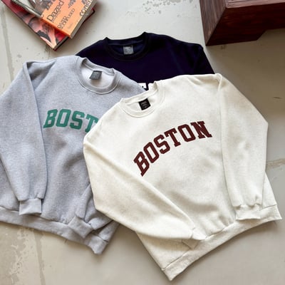 【現貨】BOSTON印花大學T8