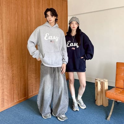 【現貨】Easy美國旗刺繡帽T2