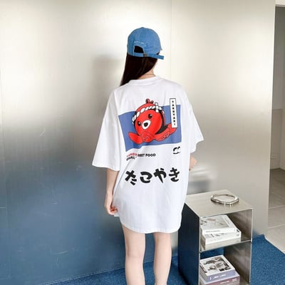 【SORONA® 涼感現貨】TAKOYAKI日文章魚師傅印花短T3