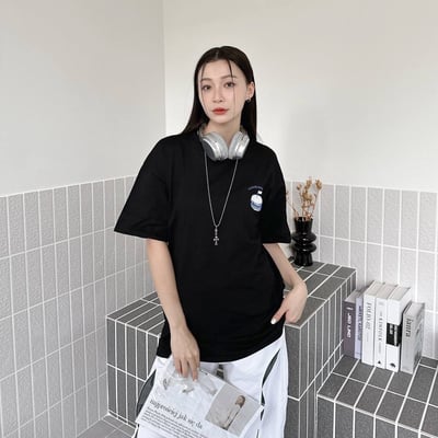 【現貨】漢堡分解印花短T4