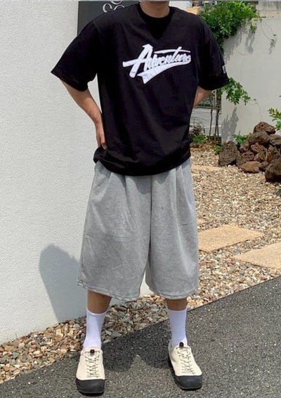 【SORONA® 涼感現貨】CRITICAL美式撞色車線貼布短T7