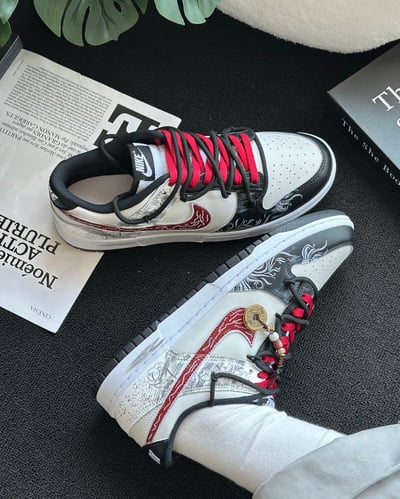 【訂製款】Nike Dunk Low 赤勾紋影9