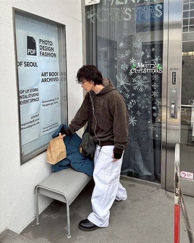 【現貨】BROOKLYN MOBB毛巾繡內絨毛外套12