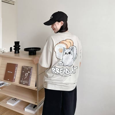 【現貨】BREADCAT貓咪麵包插畫風短T7