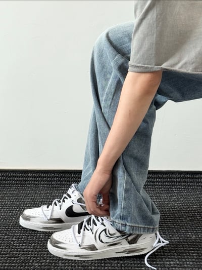 【訂製款】 Court Vision 1 刷痕幻影4