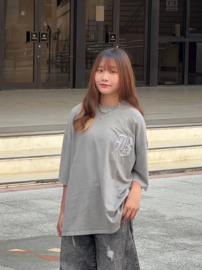 【現貨】歌德字電繡水洗短T3