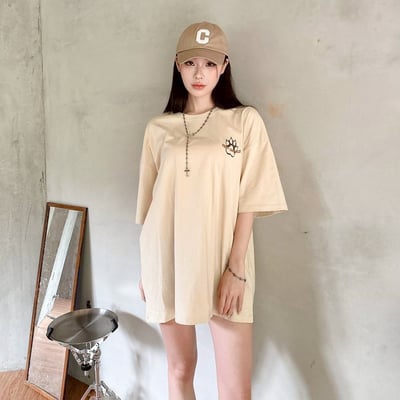 【現貨】Concept 熊掌印花短T10