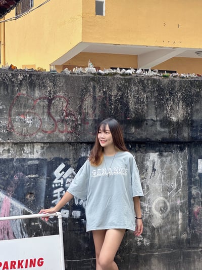 【潮流現貨】歌德字印花短T3